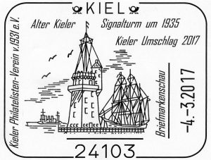 Sonderstempel Signalturm Kieler Umschlag