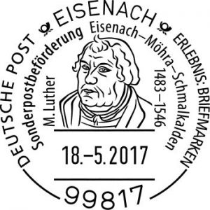 Sonderstempel Eisenach Luther