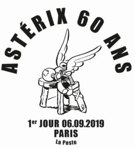 Ersttagsstempel 60 Jahre Asterix