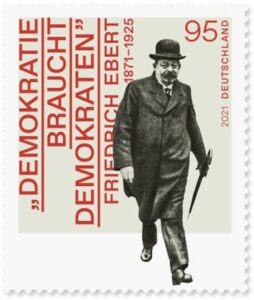 Briefmarke Deutschland Friedrich Ebert