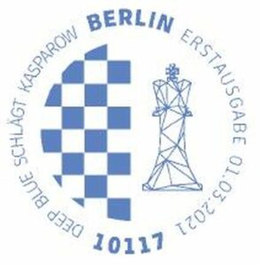 Stempel Berlin Deep Blue-Kasparow