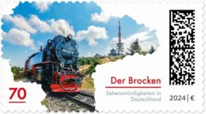 Briefmarke Deutschland Brocken