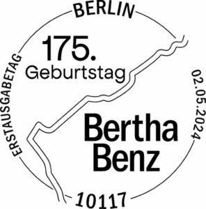 Stempel Berlin Bertha Benz
