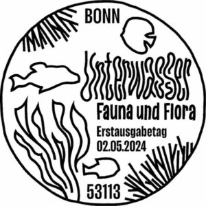 Stempel Bonn Unterwasserflora und-fauna