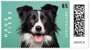 Briefmarke Deutschland Hund