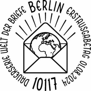 Stempel Berlin Briefpfau