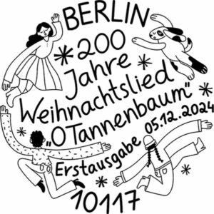 Stempel Berlin Weihnachtslied O Tannenbaum